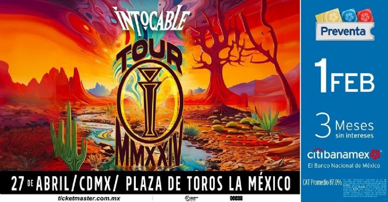 Intocable regresa a la CDMX