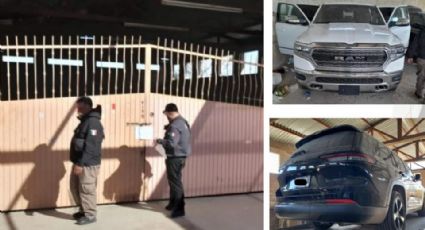 Catean inmueble usado por criminales en Caborca; aseguran armamento y dos vehículos