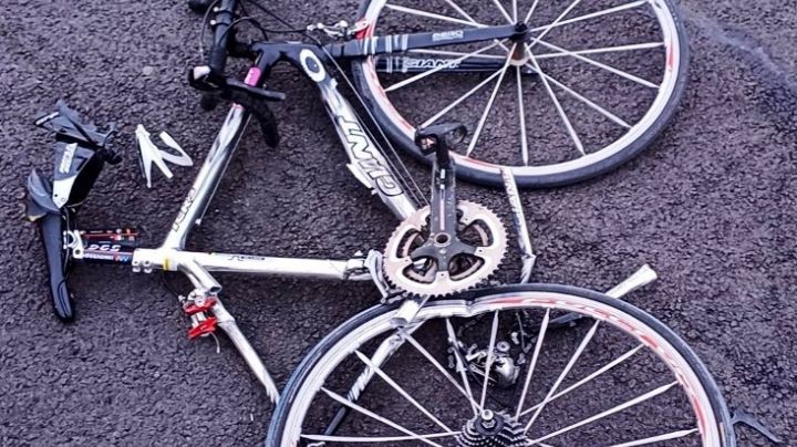 Así fue la trágica muerte de un ciclista en el  Autódromo Hermanos Rodríguez, en CDMX