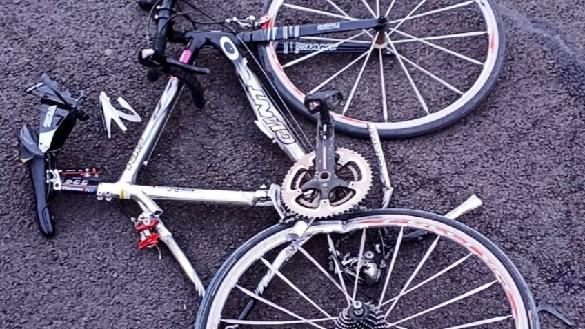Así fue la trágica muerte de un ciclista en el  Autódromo Hermanos Rodríguez, en CDMX