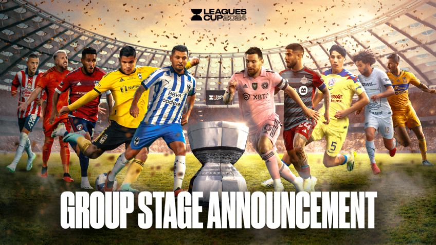 Leagues Cup 2024: Conoce como quedaron los grupos y qué equipos van contra Messi