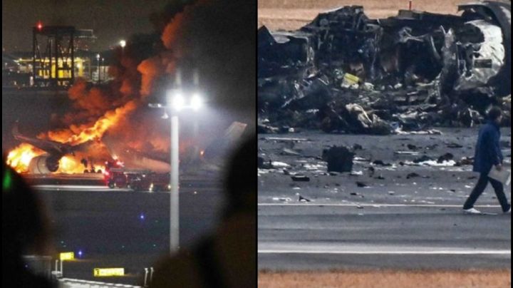 Filtran nuevos detalles sobre el accidente de aviones en aeropuerto de Tokio, Japón