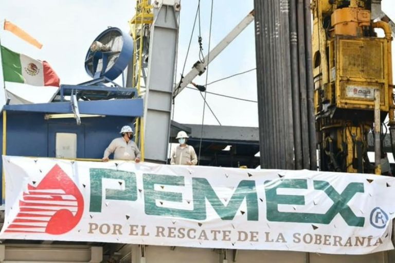 AMLO aseguró que la 4T rescató a Pemex. Foto: Internet
