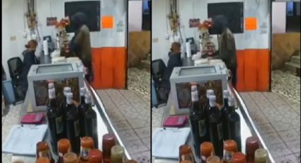 Tijuana: Captan en VIDEO a asaltante; fingió ser cliente de una tortillería para luego robarla