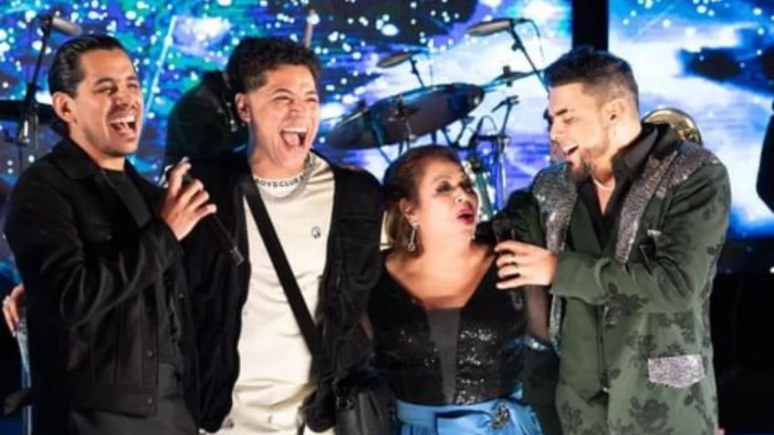 Eduin Caz echa la casa por la ventana con lujosa fiesta y Banda El Recodo para su mamá