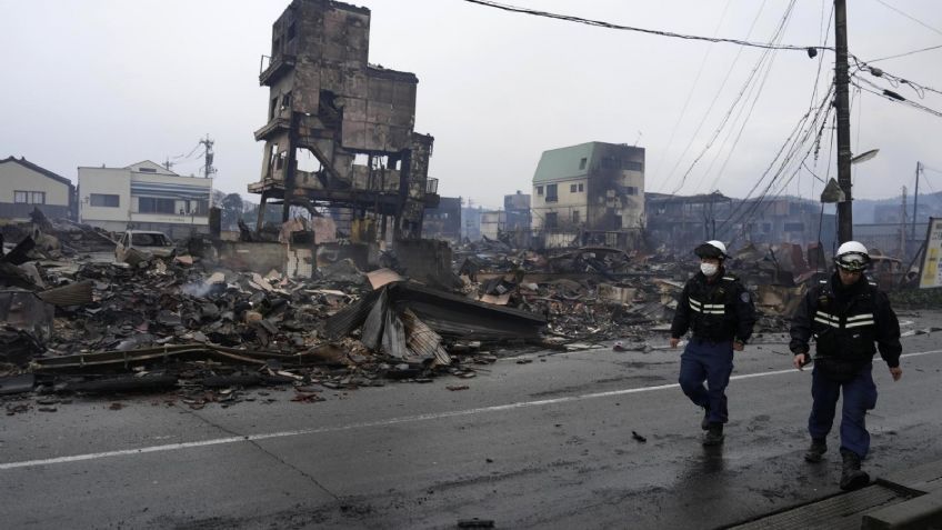 Suman 126 muertos tras terremoto de Año Nuevo en Japón; buscan a más de 200 desaparecidos