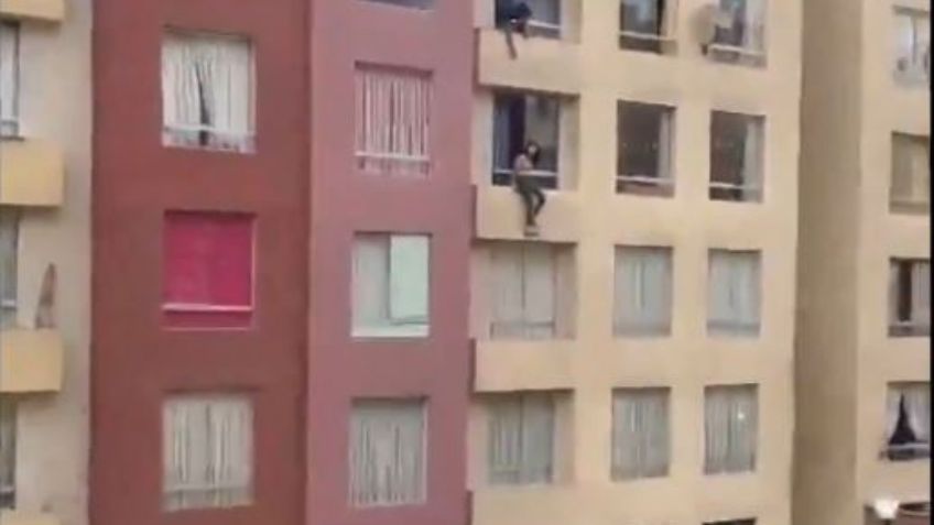 Sujeto cae de cuarto piso tras intentar detener suicidio de adolescente en Perú