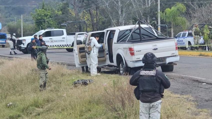 Michoacán: Balacera entre sicarios y agentes de la GN deja a un muerto en Zinapécuaro