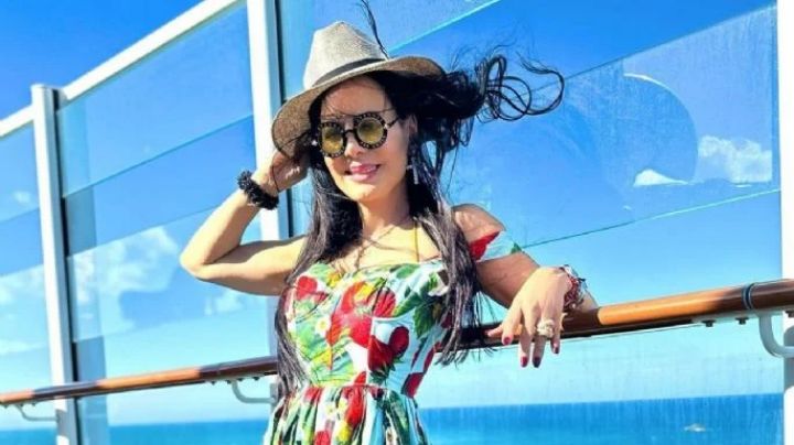 Maribel Guardia disfruta sus vacaciones y luce cuerpazo con costoso bañador, ¿cuánto cuesta?