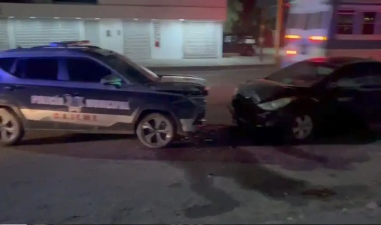 Accidente vehicular en Ciudad Obregón moviliza a las autoridades. Foto: Facebook