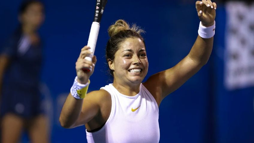 Mexicana Renata Zarazúa se coloca entre las cien mejores tenistas de la WTA