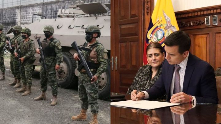 El presidente de Ecuador declara "conflicto armado" y ordena neutralizar a 22 bandas armadas