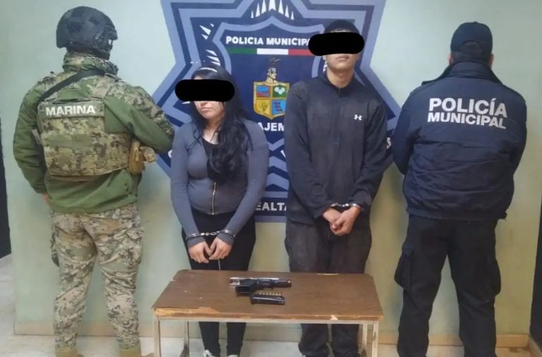 Caen dos personas por portación de arma de fuego en Ciudad Obregón. Foto: Facebook