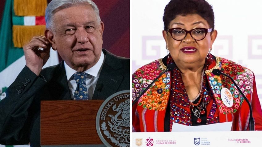 "Fue una vil venganza": AMLO 'arropa' a Ernestina Godoy tras rechazo de ratificación en FGJ