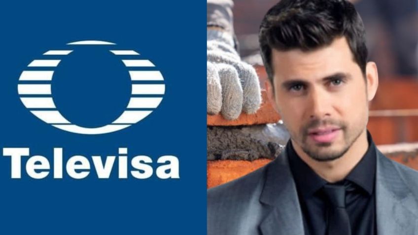 Tras dejar TV Azteca y sobrevivir de albañil, galán llega a Televisa con impactante noticia