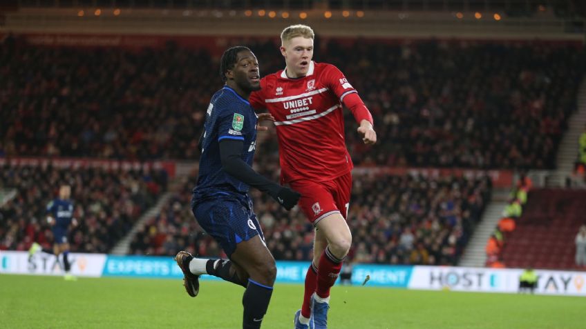 Chelsea cae ante el Middlesbrough de segunda división y podría quedar eliminado