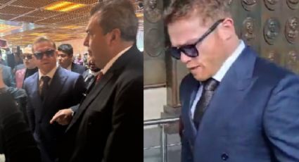 (VIDEO) 'El Canelo' llega a la toma de protesta de Sheinbaum: "Tengo mucha fe"