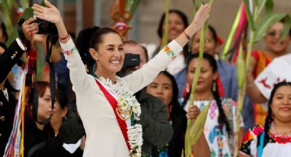 Claudia Sheinbaum recibe el Bastón de Mando en una ceremonia histórica en el Zócalo