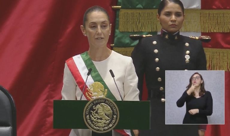 Claudia Sheinbaum despide a AMLO. Foto: Facebook