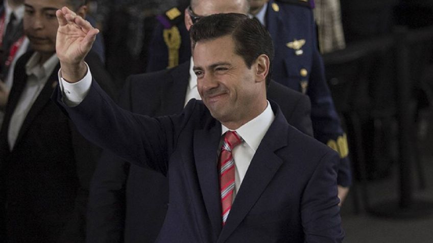 EPN termina con 2 años de ausencia y aparece para dedicarle unas palabras a Sheinbaum