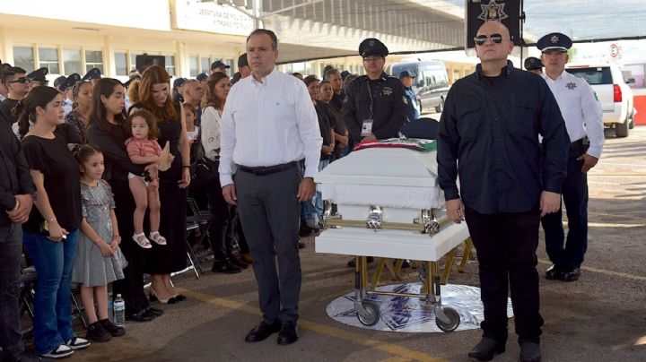 Entierran a policía atropellado en Hermosillo; el conductor manejaba en estado de ebriedad
