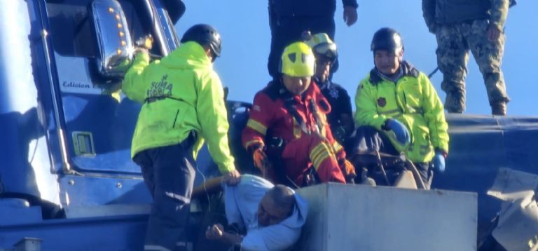 El masculino se mantuvo consciente en todo momento