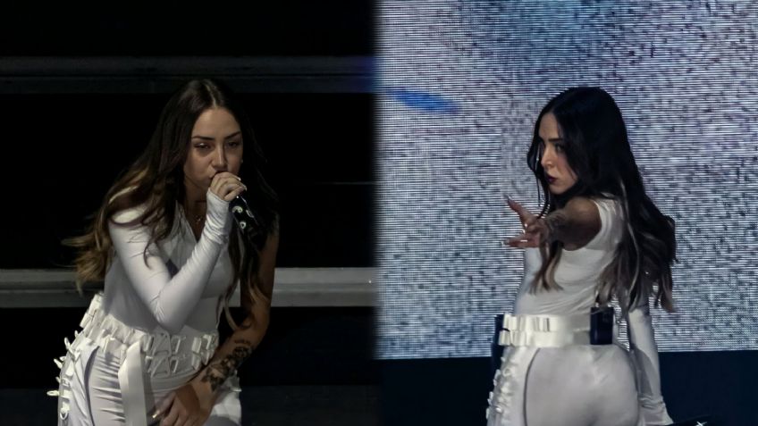 Nicki Nicole reacciona a cuestionamiento sobre relación de Ángela Aguilar y Christian Nodal