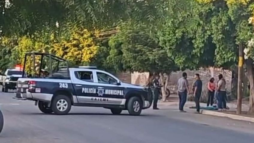 Violencia, imparable en Cajeme: Atacan a balazos a sujeto en Providencia; murió en plena banqueta