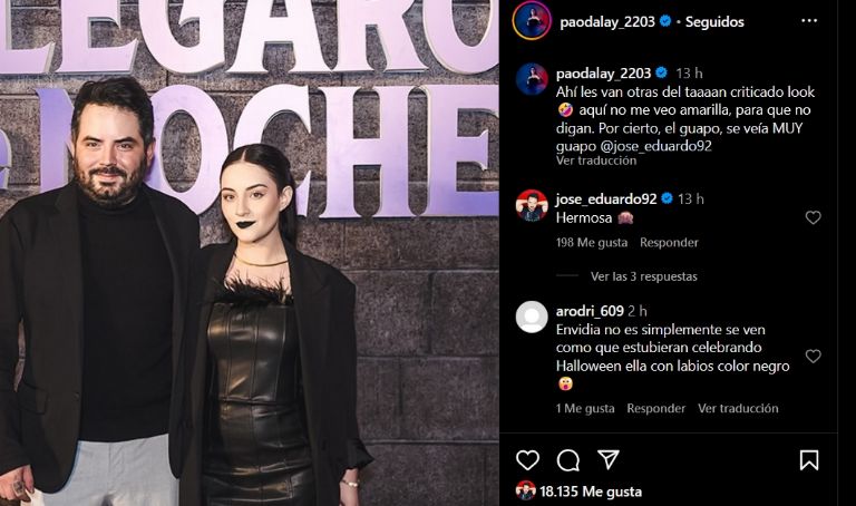 Paola Dalay le responde a sus detractores por criticas a su outfit