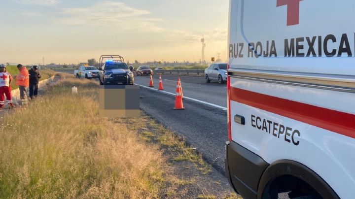 Fatídico accidente: Hombre muere atropellado en el Circuito Exterior Mexiquense