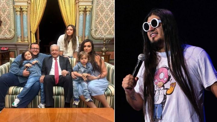Nuera de AMLO se defiende de Carlos Ballarta; el comediante llamó "lastre" a su familia
