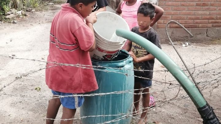 Desabasto de agua en el sector oriente de Navojoa, un eterno problema sin resolver