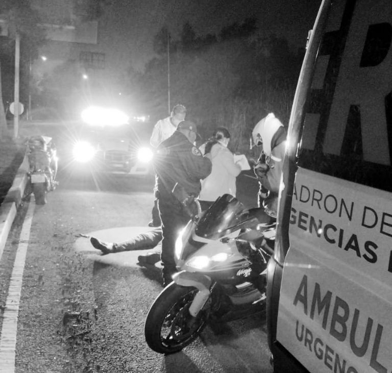 Motociclista muere en accidente vehicular. Foto: Facebook