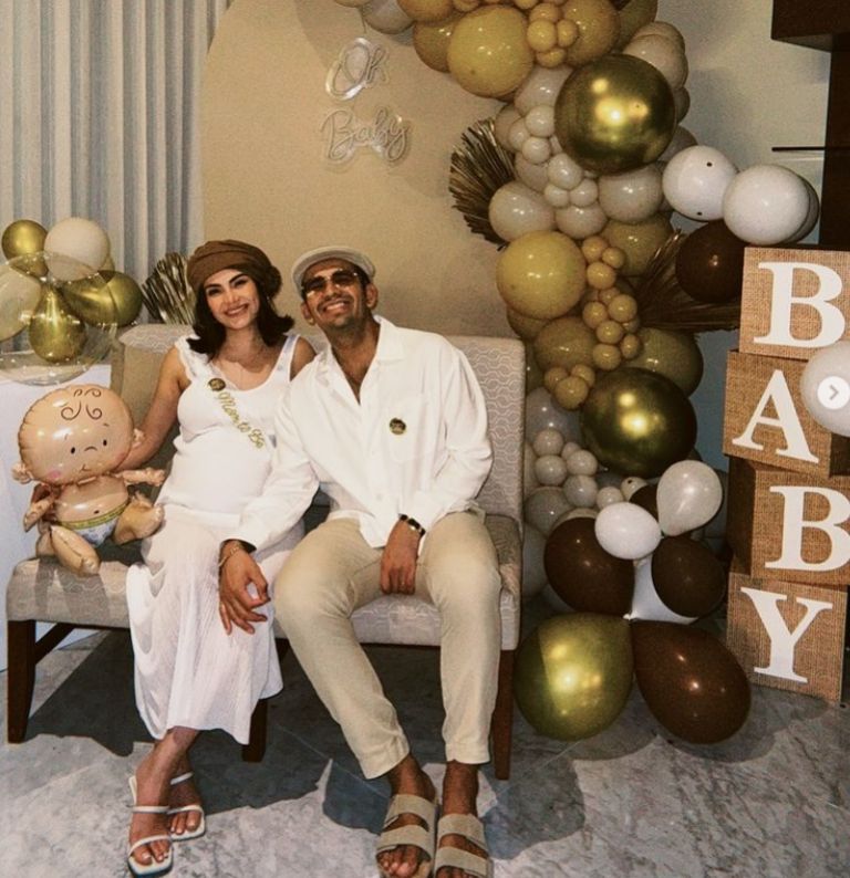 Celebraron su baby shower en julio