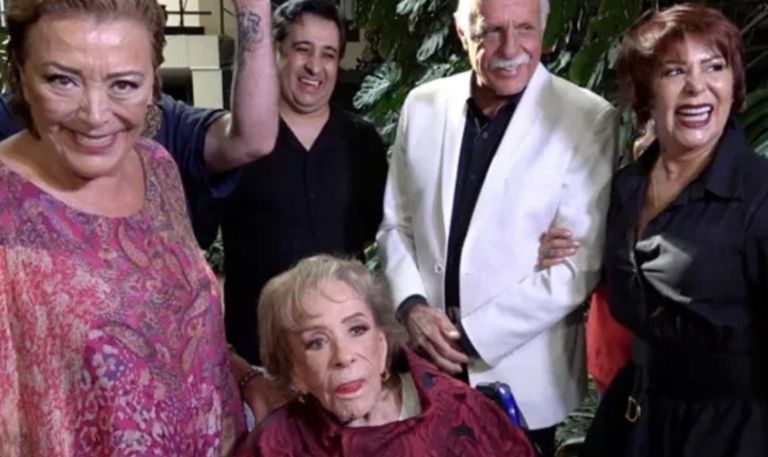 Así lucía Silvia Pinal la última vez que apareció en público