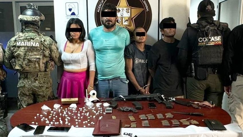 Capturan a ocho presuntos criminales en Ciudad Obregón; aseguran drogas y armamento