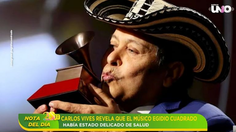 Murió el actor y músico colombiano, Egidio Cuadrado