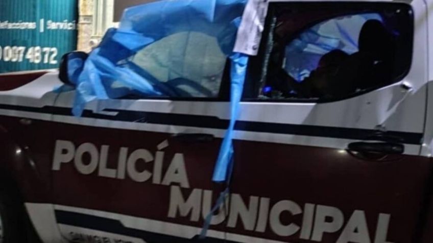 Madrugada violenta: De 20 balazos, asesinan a dos policías municipales en Puebla