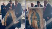 Foto ilustrativa de la nota titulada Eduardo Verástegui regala imagen de Virgen a Donald Trump: "Nos mantiene unidos"