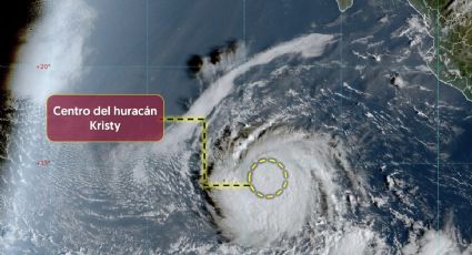 Huracán 'Kristy' evoluciona a categoría 3 HOY miércoles 23 de octubre: ¿Impactará en México?