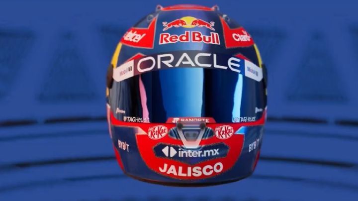 F1: Sergio Pérez se convierte en luchador, con su casco para el Gran Premio de México