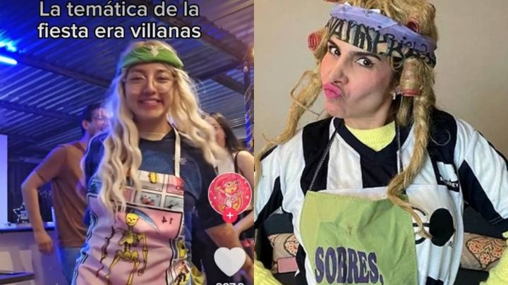 Le dijeron que se disfrazara de villana y fue como Karla Panini; su cosplay se hace viral
