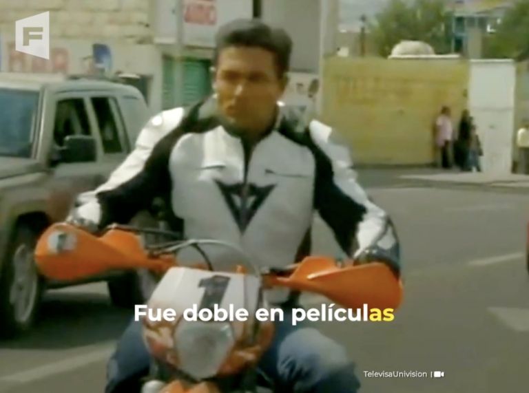 Fernando Colunga como doble de acción