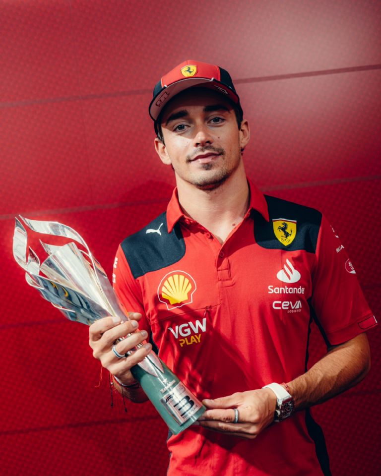 Charles Leclerc en México
