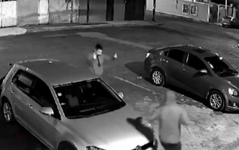 Captan robo en Naucalpan