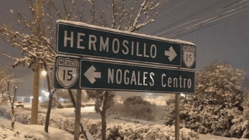 Invierno en Sonora: ¿En cuáles zonas del estado puede caer nieve este 2024?