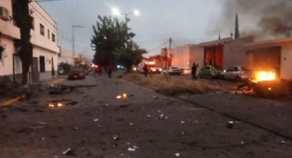 VIDEO: Explosión de coche bomba afuera de Seguridad Pública de Acámbaro deja 3 víctimas