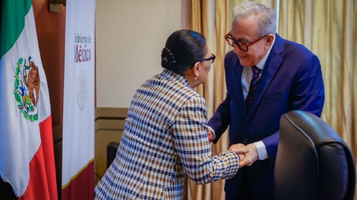 Reunión entre Rosa Icela Rodríguez y Rubén Rocha aborda crisis de violencia en Sinaloa