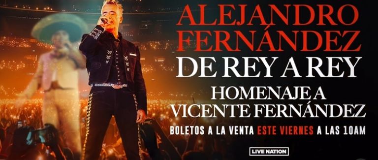 Alejandro Fernández revela secreto de su padre Vicente 