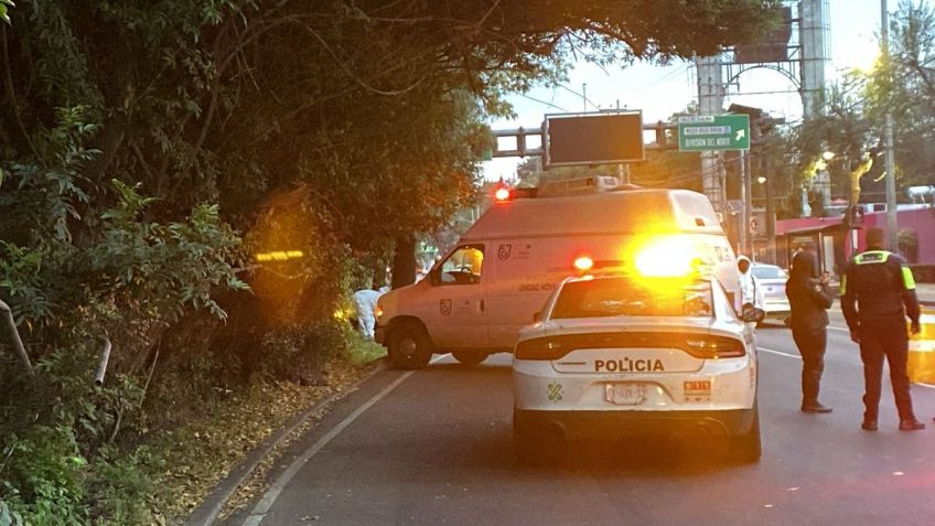 Código Rojo en CDMX: A tempranas horas, hallan a persona muerta en la Calzada de Tlalpan